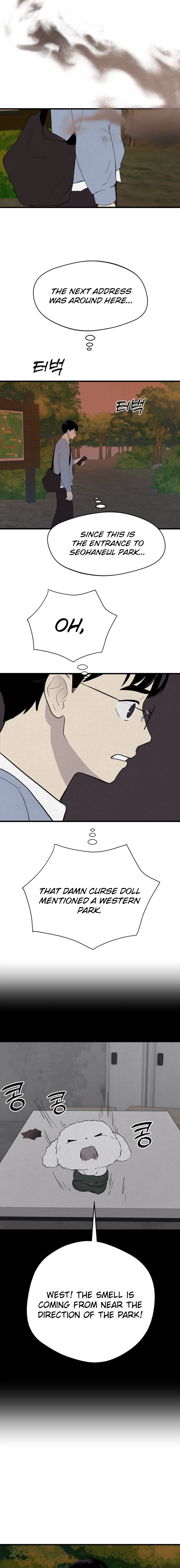 Kim Myeonja the cursed doll chapter 7 page 22