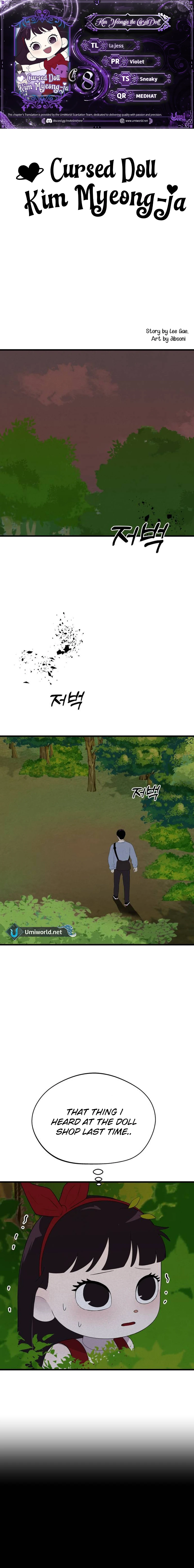 Kim Myeonja the cursed doll chapter 8 page 1