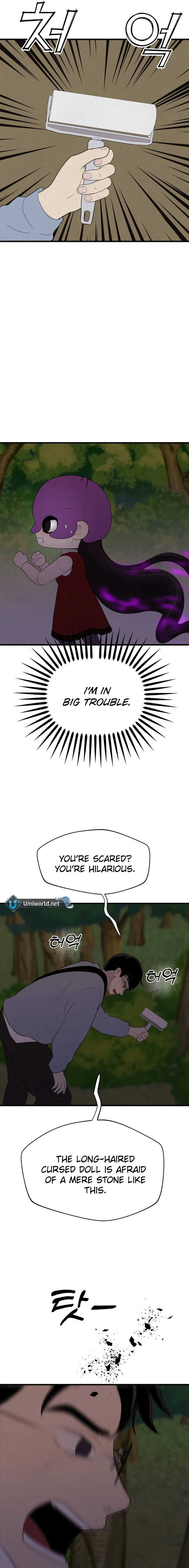 Kim Myeonja the cursed doll chapter 8 page 15
