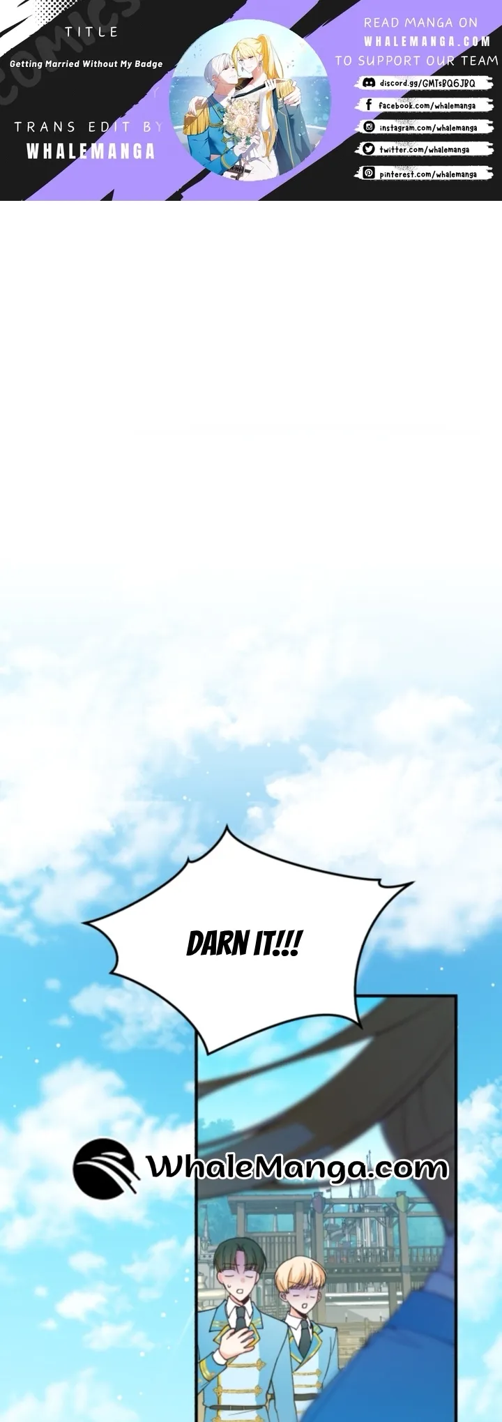 Getting Married Without My Badge chapter 1 page 1