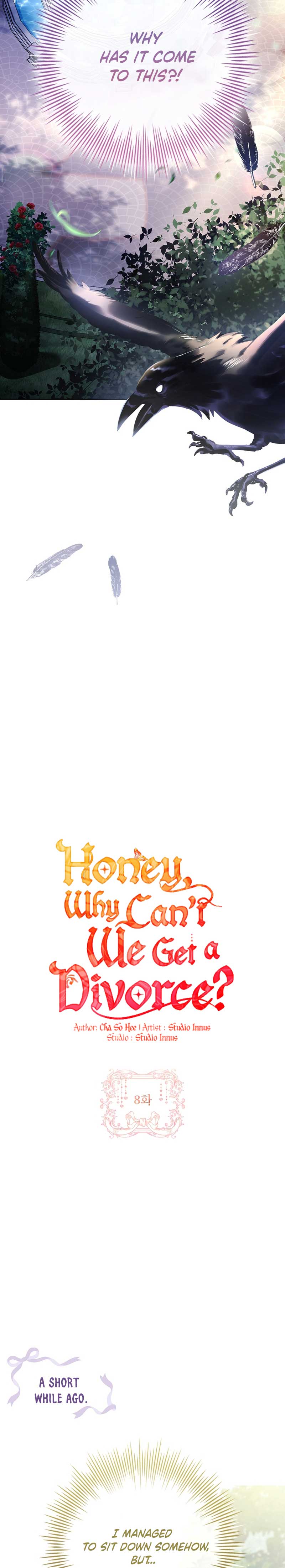 Honey, Why Can’t We Get A Divorce? chapter 8 page 18