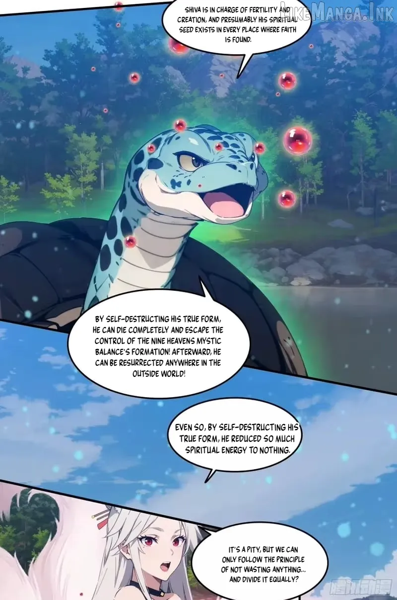 The Evil God Descends, I Own Great Hell chapter 110 page 29