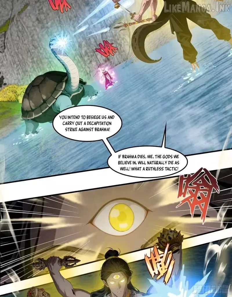 The Evil God Descends, I Own Great Hell chapter 110 page 21