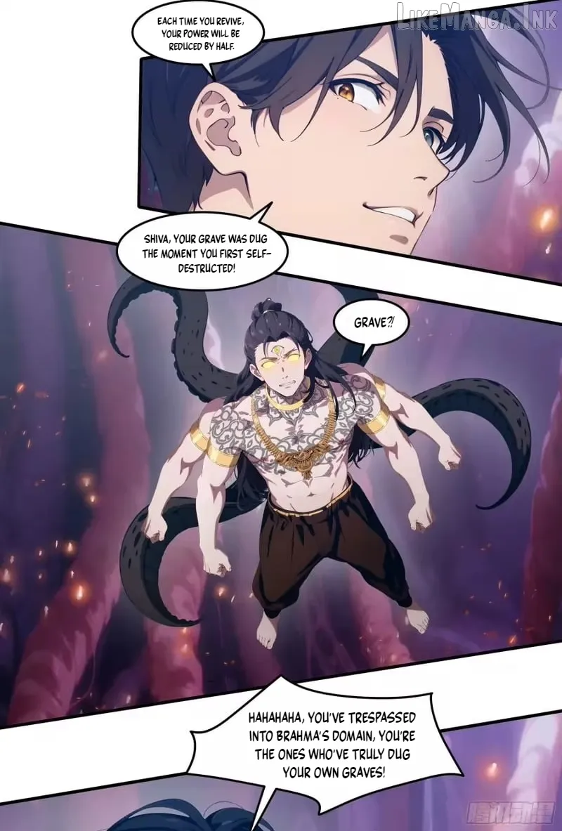 The Evil God Descends, I Own Great Hell chapter 113 page 11