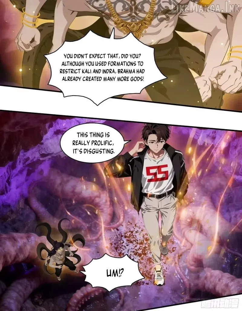 The Evil God Descends, I Own Great Hell chapter 113 page 22
