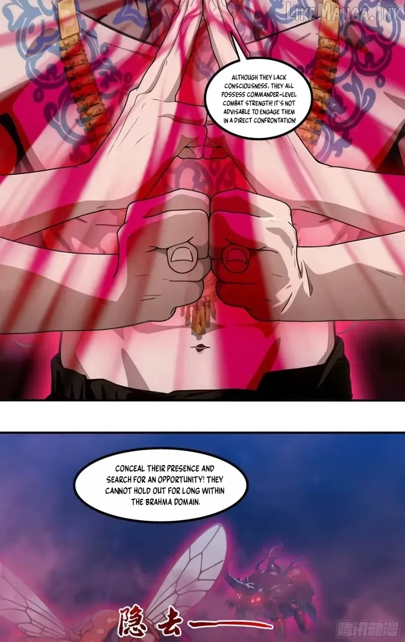 The Evil God Descends, I Own Great Hell chapter 115 page 9