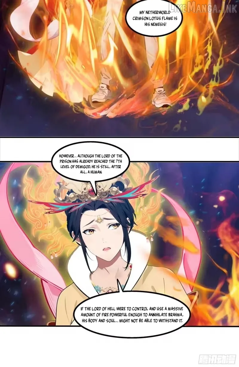 The Evil God Descends, I Own Great Hell chapter 116 page 24