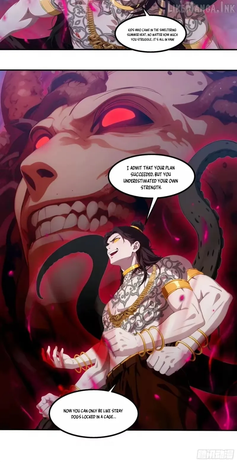 The Evil God Descends, I Own Great Hell chapter 116 page 19