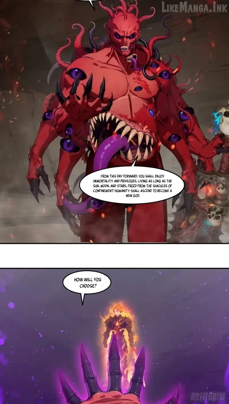 The Evil God Descends, I Own Great Hell chapter 119 page 19
