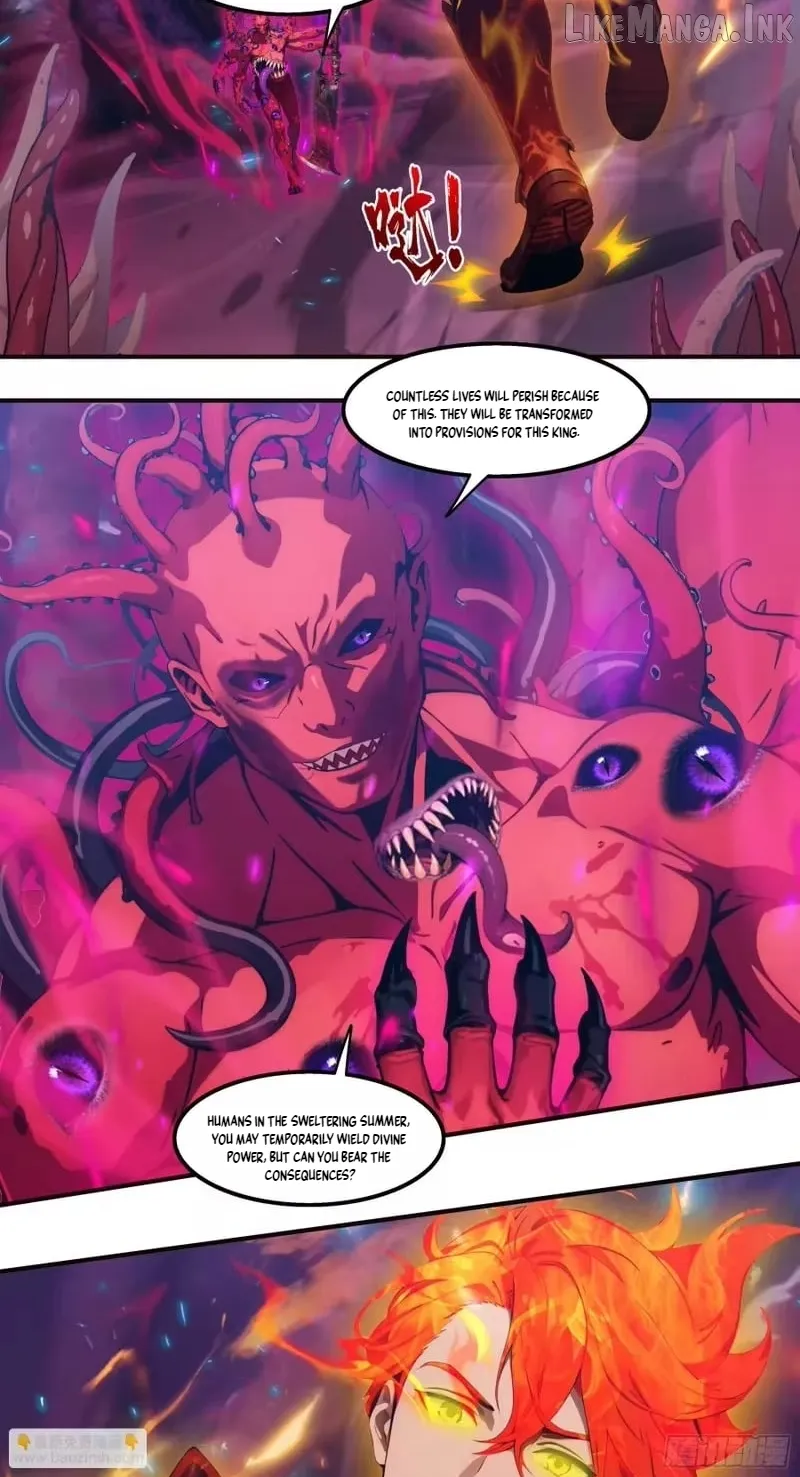 The Evil God Descends, I Own Great Hell chapter 119 page 14