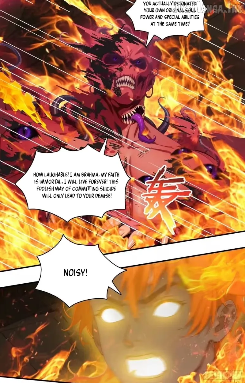The Evil God Descends, I Own Great Hell chapter 120 page 14