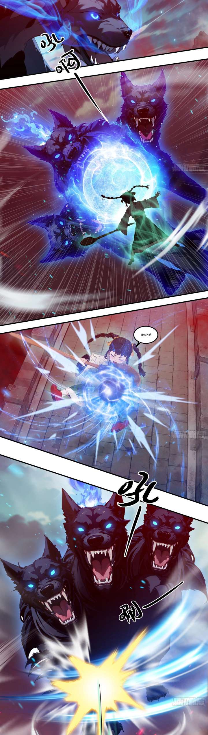 The Evil God Descends, I Own Great Hell chapter 86 page 3