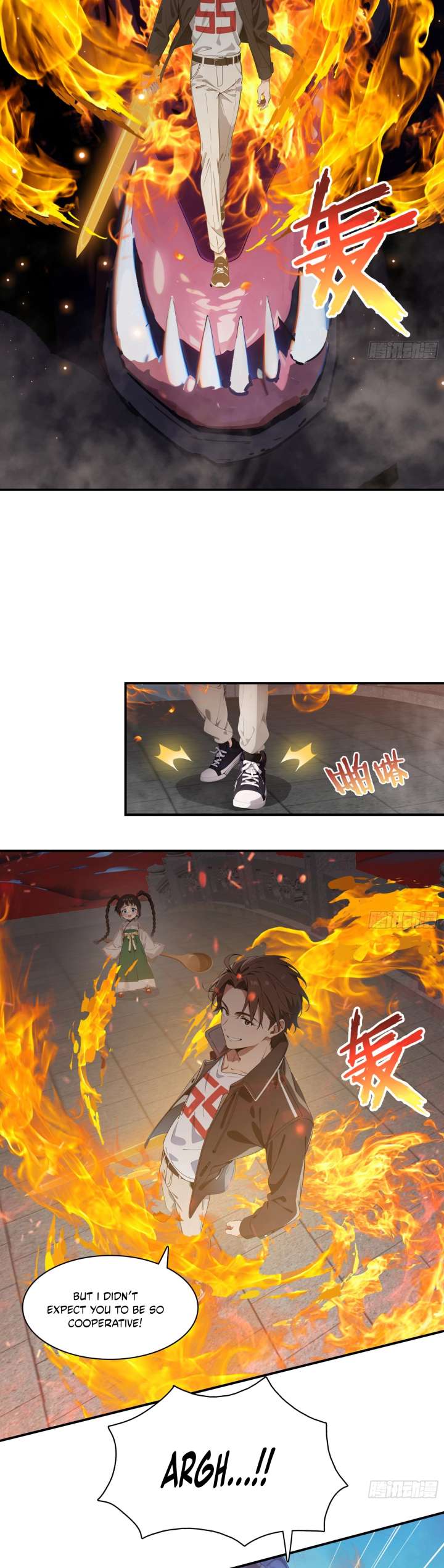 The Evil God Descends, I Own Great Hell chapter 86 page 7