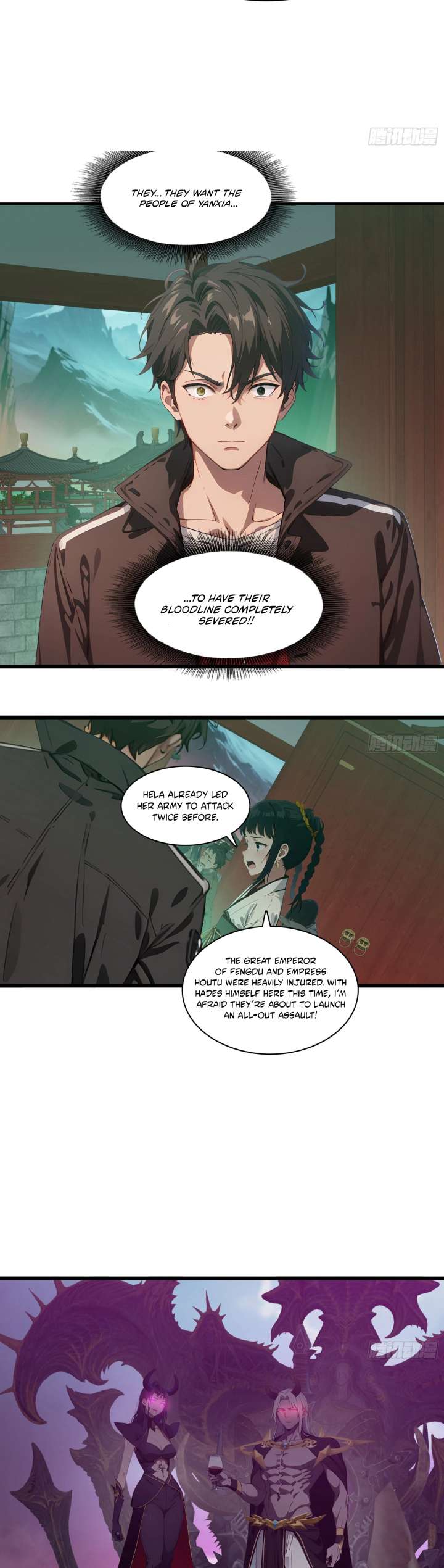 The Evil God Descends, I Own Great Hell chapter 87 page 9
