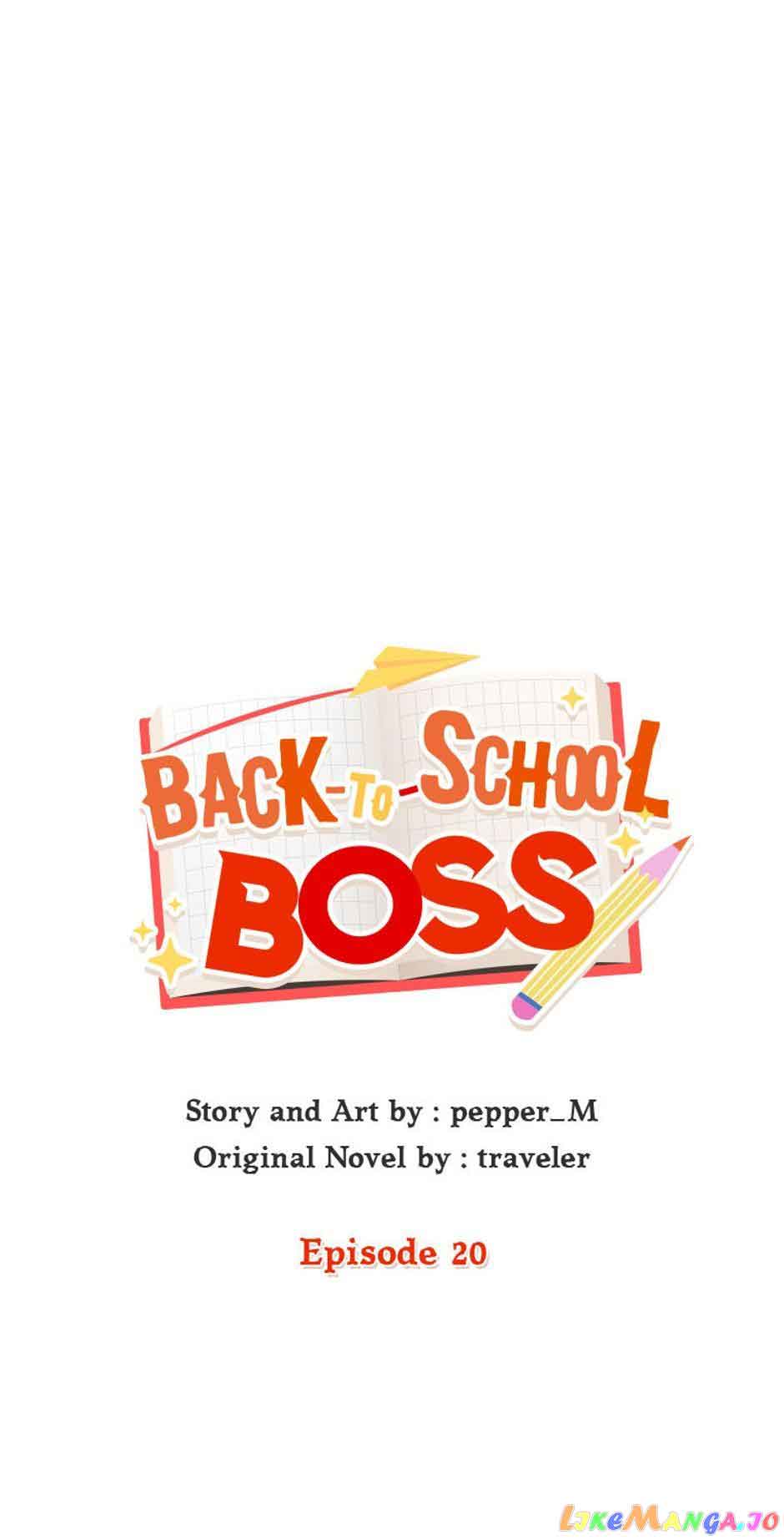 Back-to-School Boss chapter 20 page 8