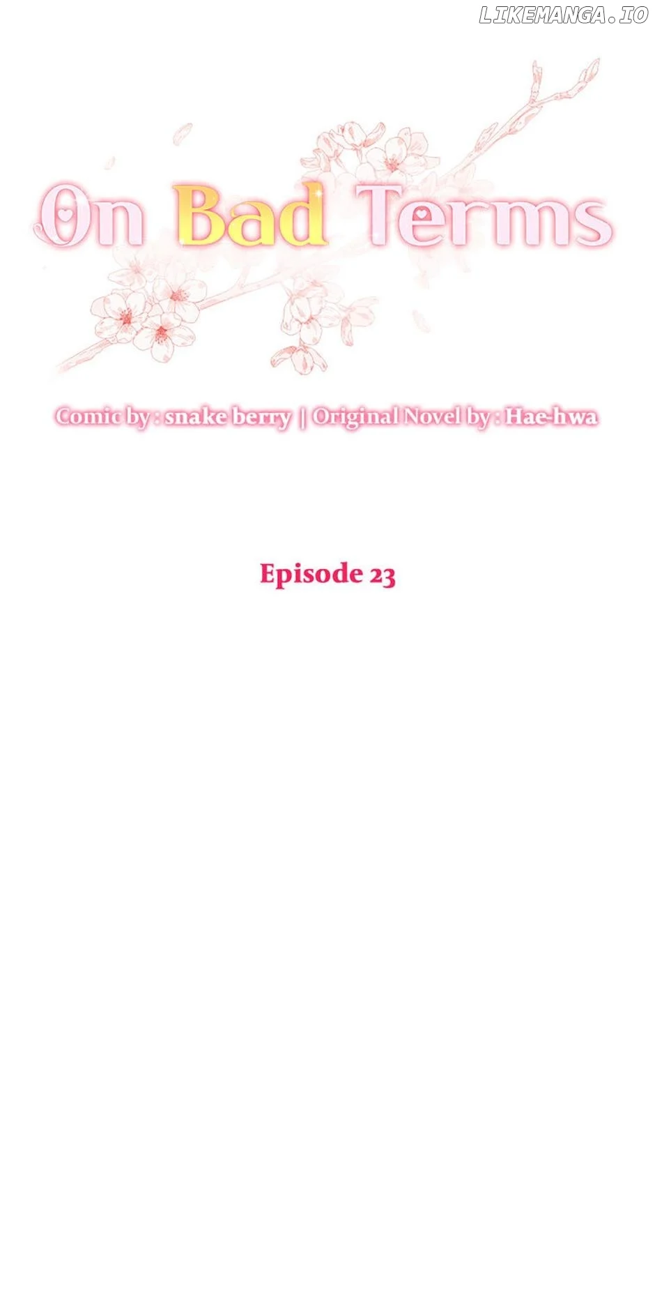 On Bad Terms [Official] chapter 23 page 10