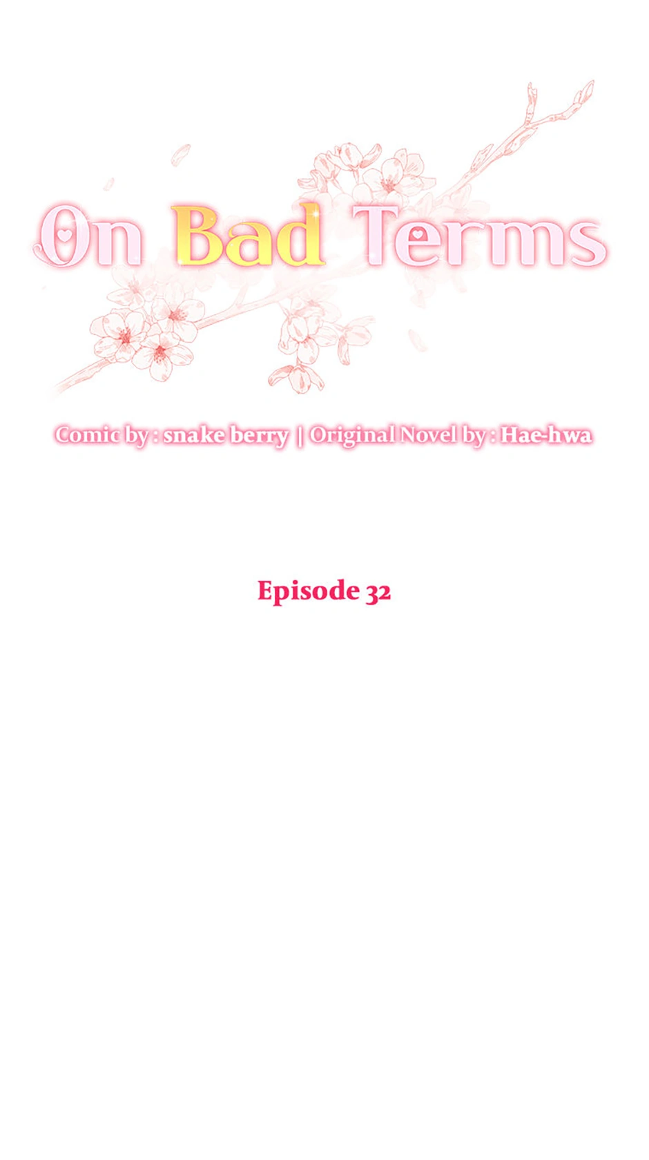 On Bad Terms [Official] chapter 32 page 1