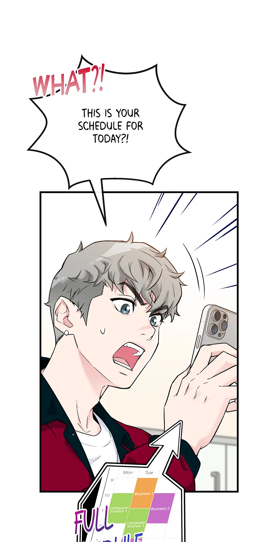 Love on Campus chapter 5 page 1