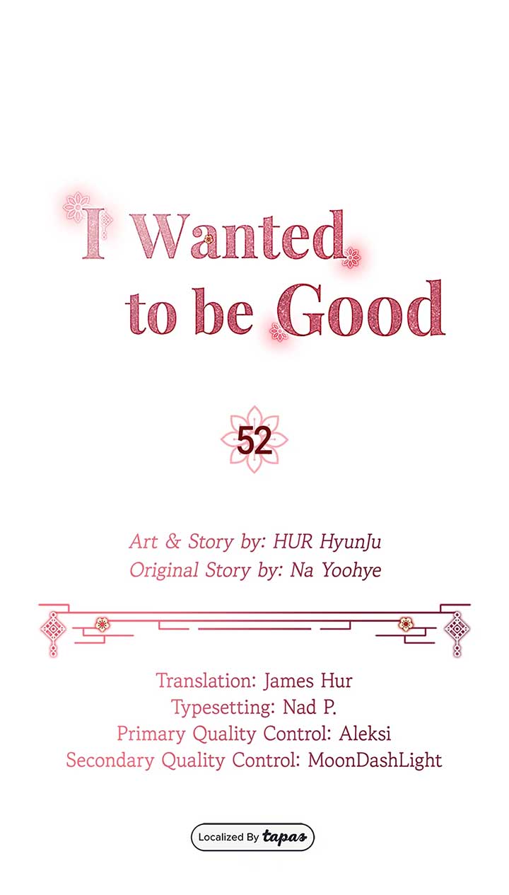 I Want to Live a Good Life chapter 52 page 1