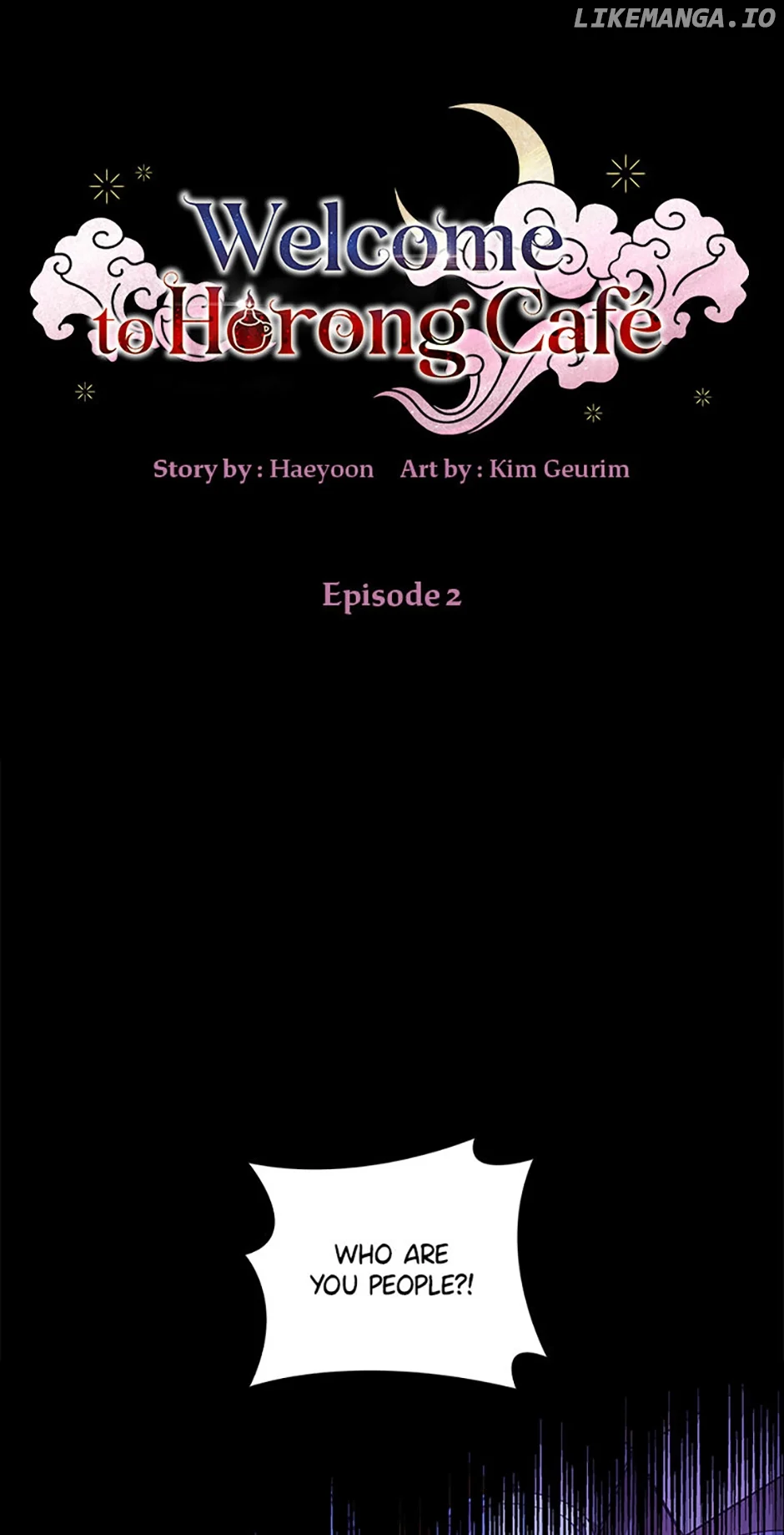 Welcome to Horong Café chapter 2 page 1