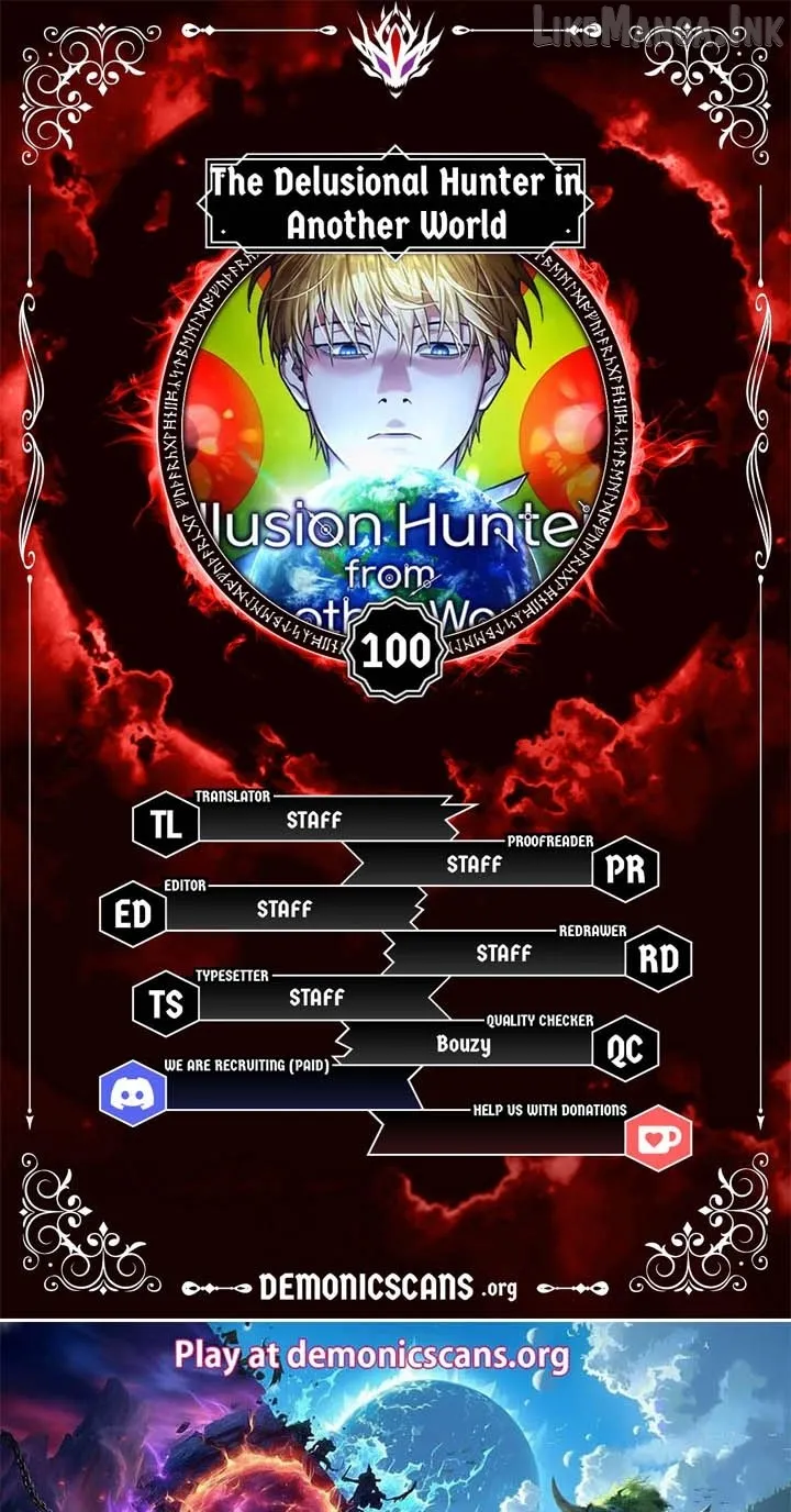 The Delusional Hunter in Another chapter 100 page 1