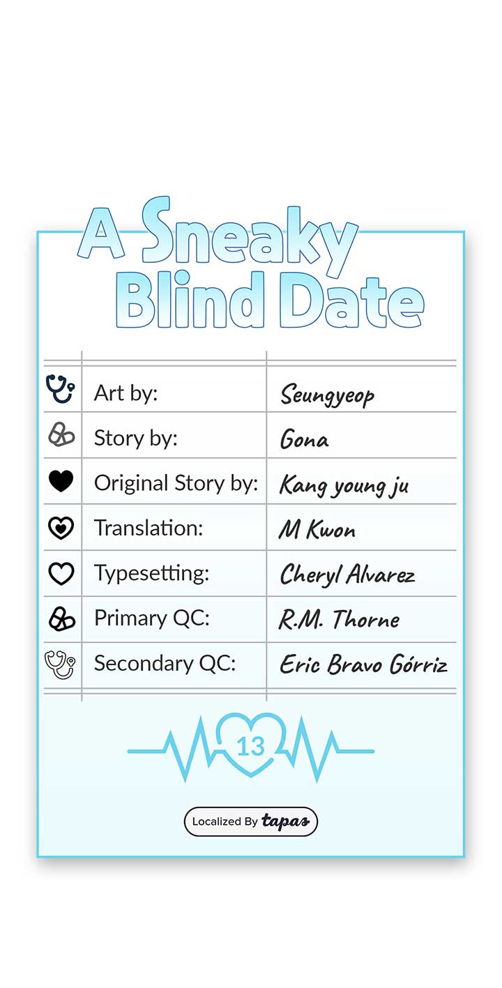 A Sneaky Blind Date [Official] chapter 13 page 1