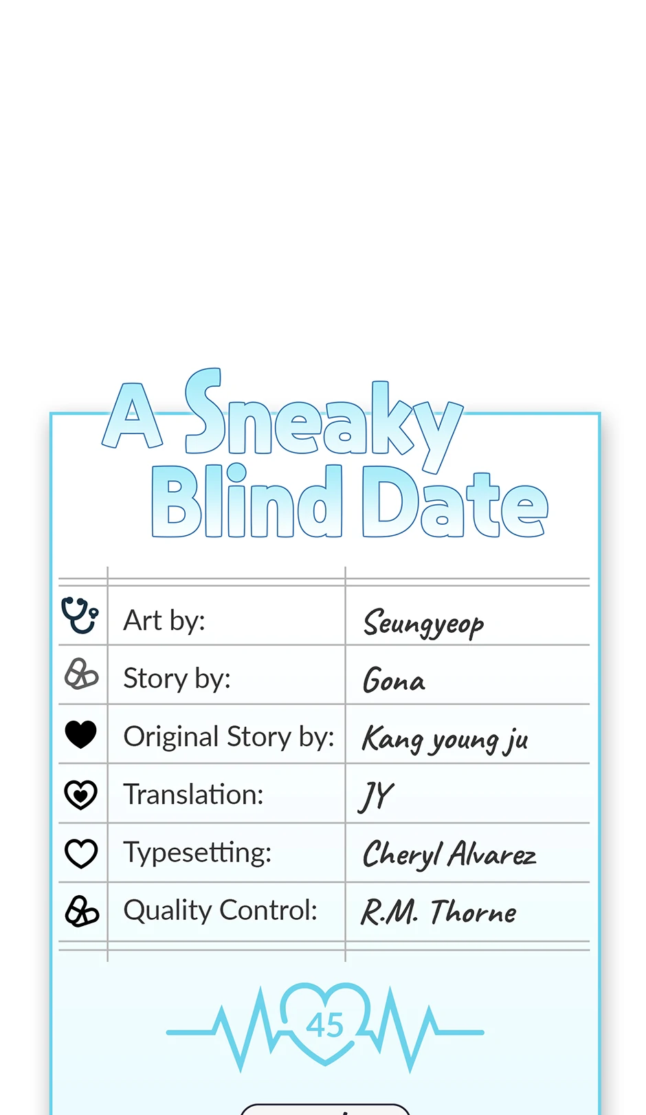 A Sneaky Blind Date [Official] chapter 45 page 1