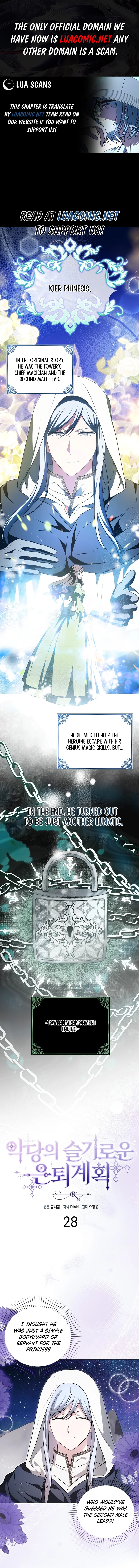 The Villainess’s Wise Retirement Plan chapter 28 page 1
