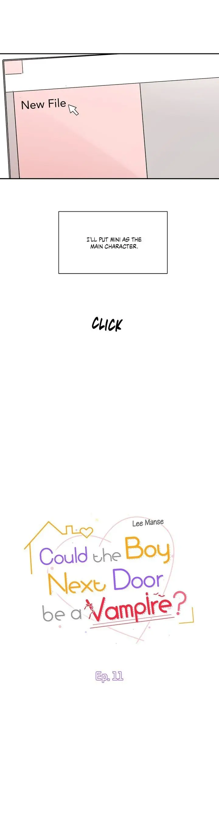 Could the Boy Next Door be a Vampire? chapter 11 page 10