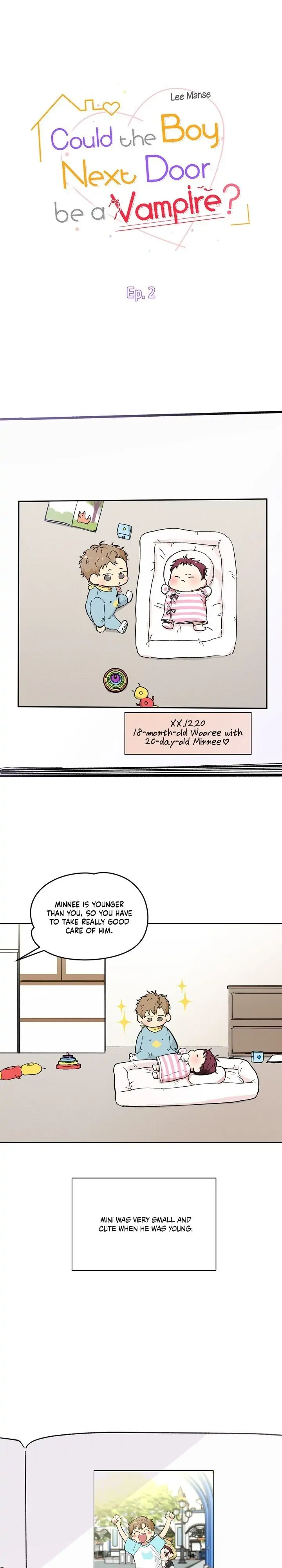 Could the Boy Next Door be a Vampire? chapter 2 page 1