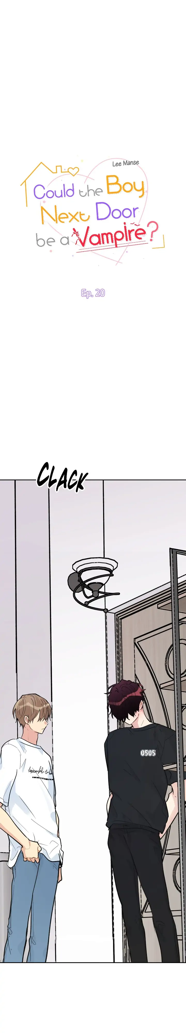 Could the Boy Next Door be a Vampire? chapter 20 page 1