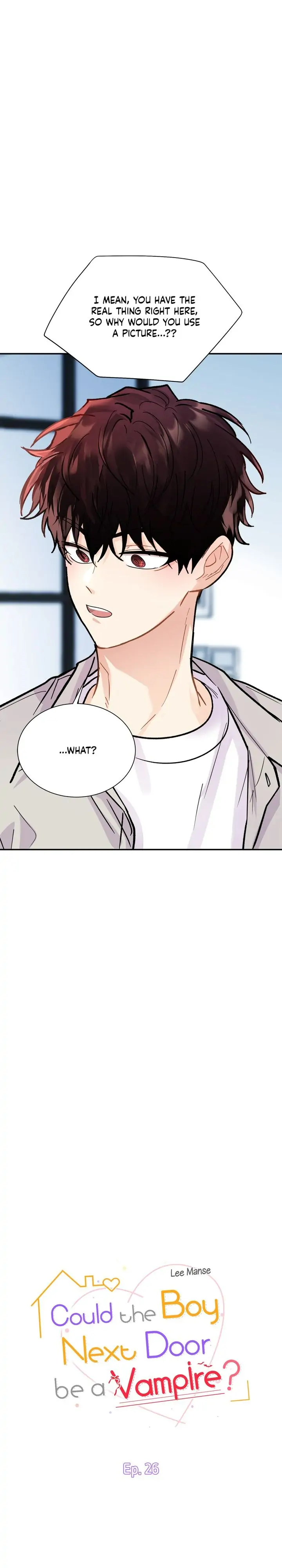 Could the Boy Next Door be a Vampire? chapter 26 page 1