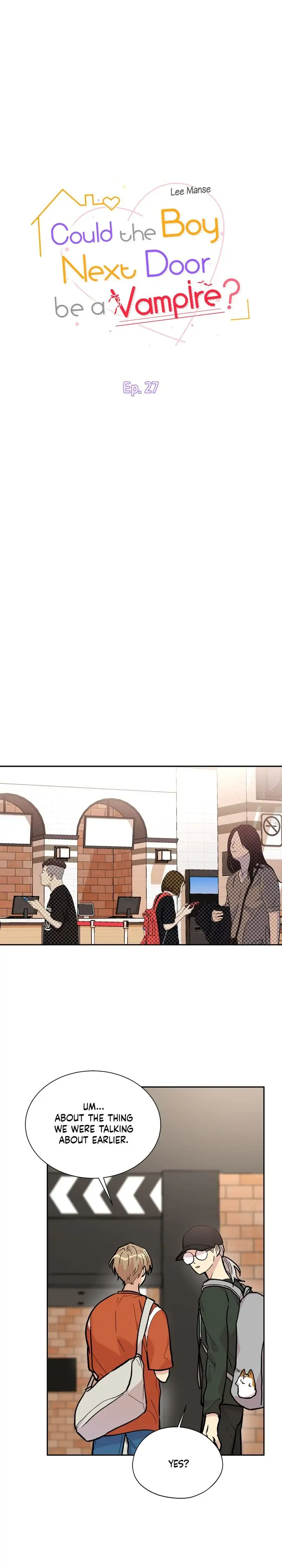 Could the Boy Next Door be a Vampire? chapter 27 page 5