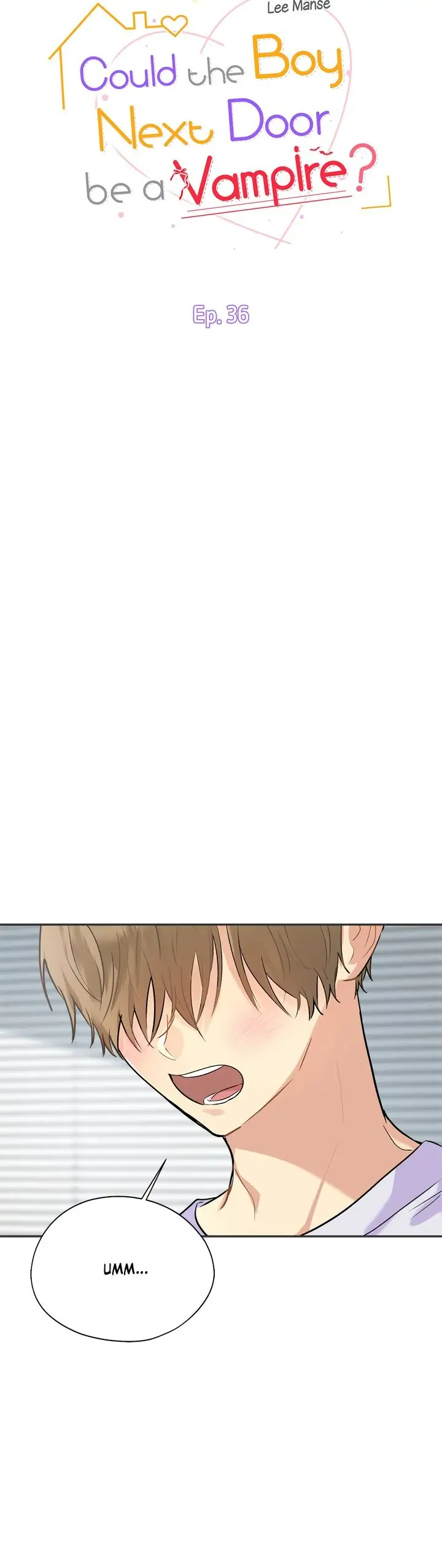 Could the Boy Next Door be a Vampire? chapter 36 page 2