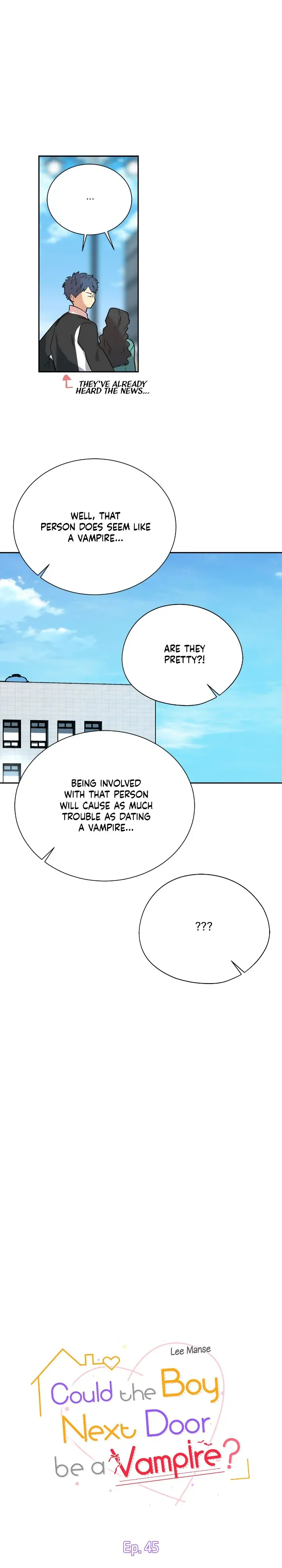 Could the Boy Next Door be a Vampire? chapter 45 page 9
