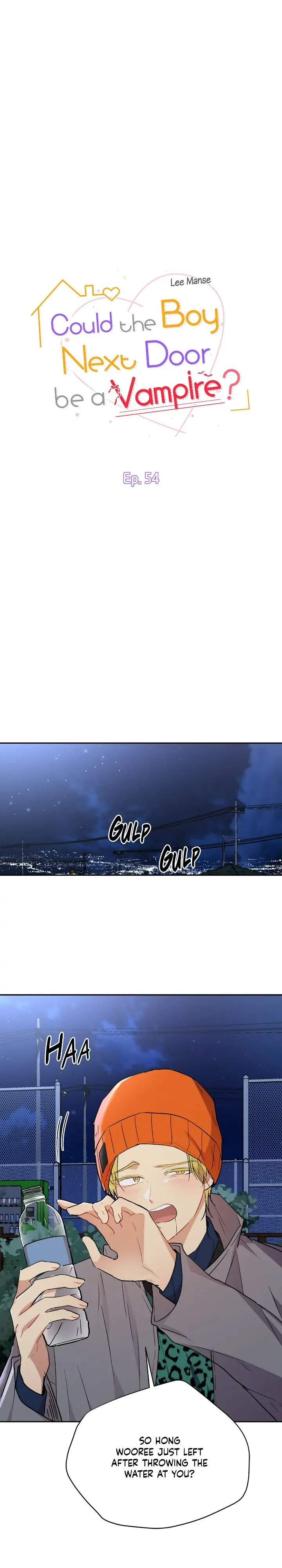 Could the Boy Next Door be a Vampire? chapter 54 page 1