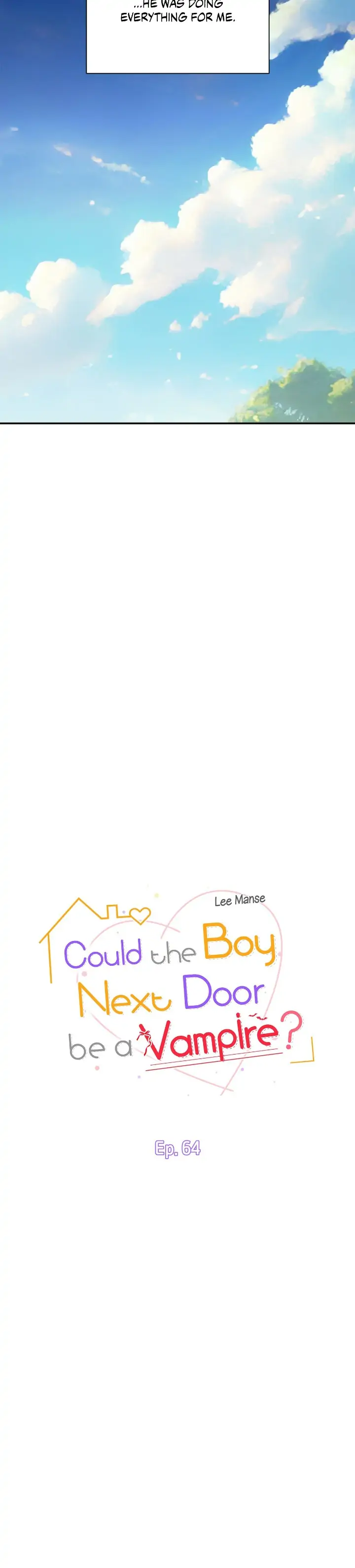 Could the Boy Next Door be a Vampire? chapter 64 page 4
