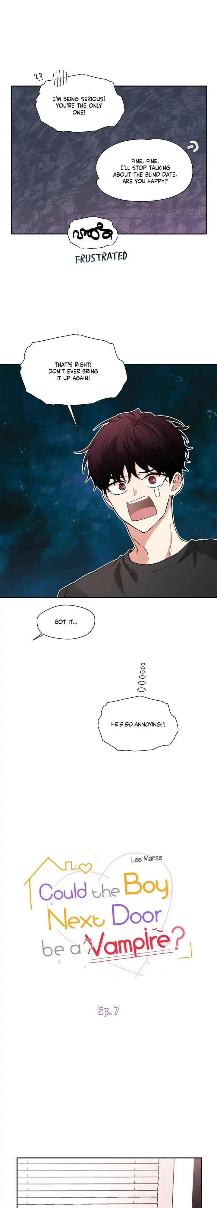 Could the Boy Next Door be a Vampire? chapter 7 page 3