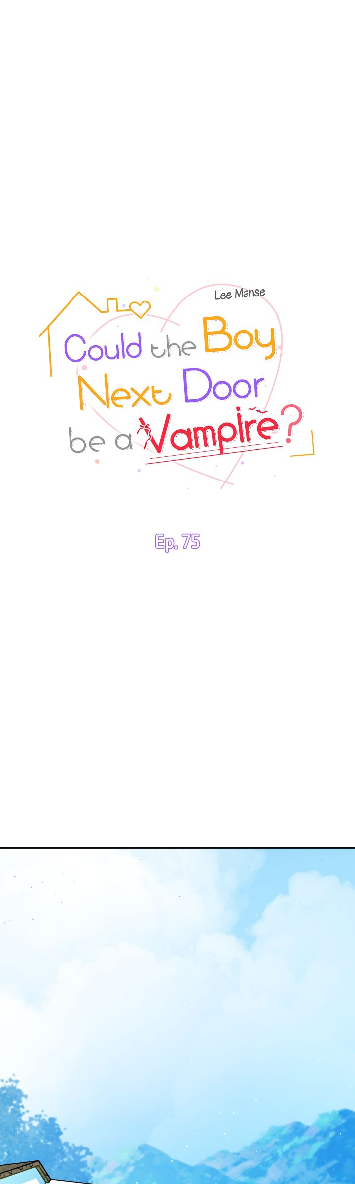 Could the Boy Next Door be a Vampire? chapter 75 page 1