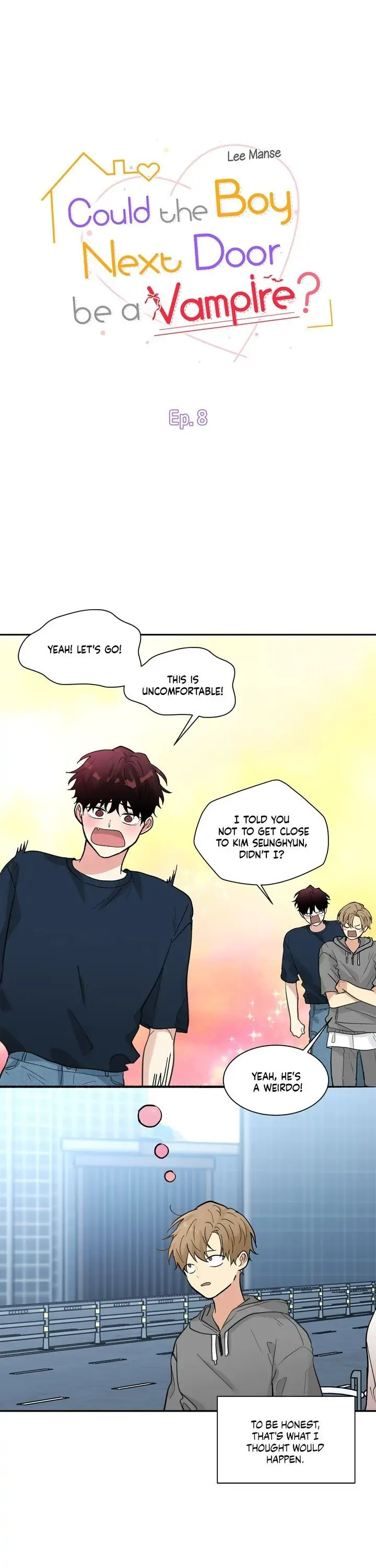Could the Boy Next Door be a Vampire? chapter 8 page 10