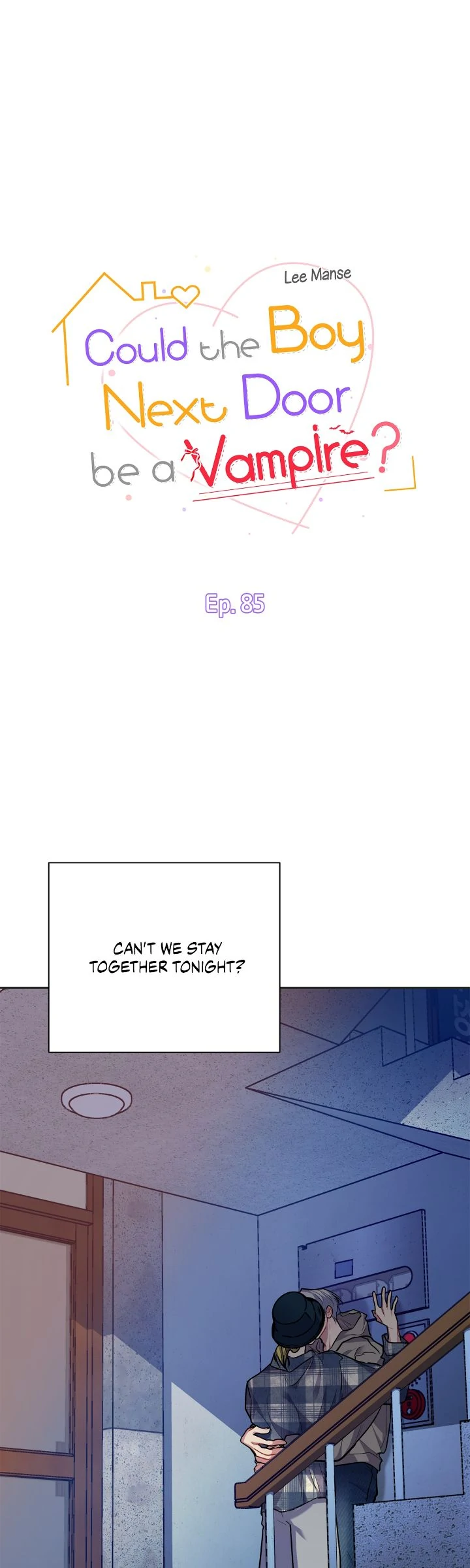 Could the Boy Next Door be a Vampire? chapter 85 page 1