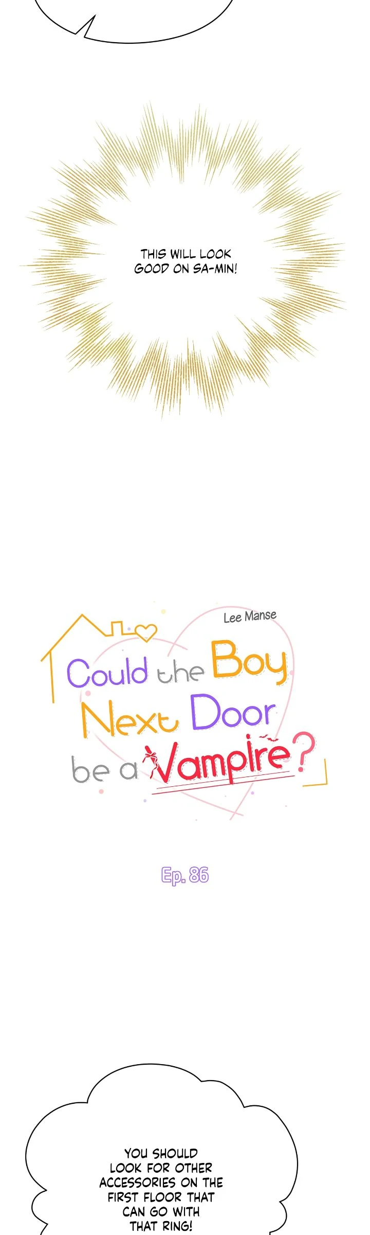 Could the Boy Next Door be a Vampire? chapter 86 page 2