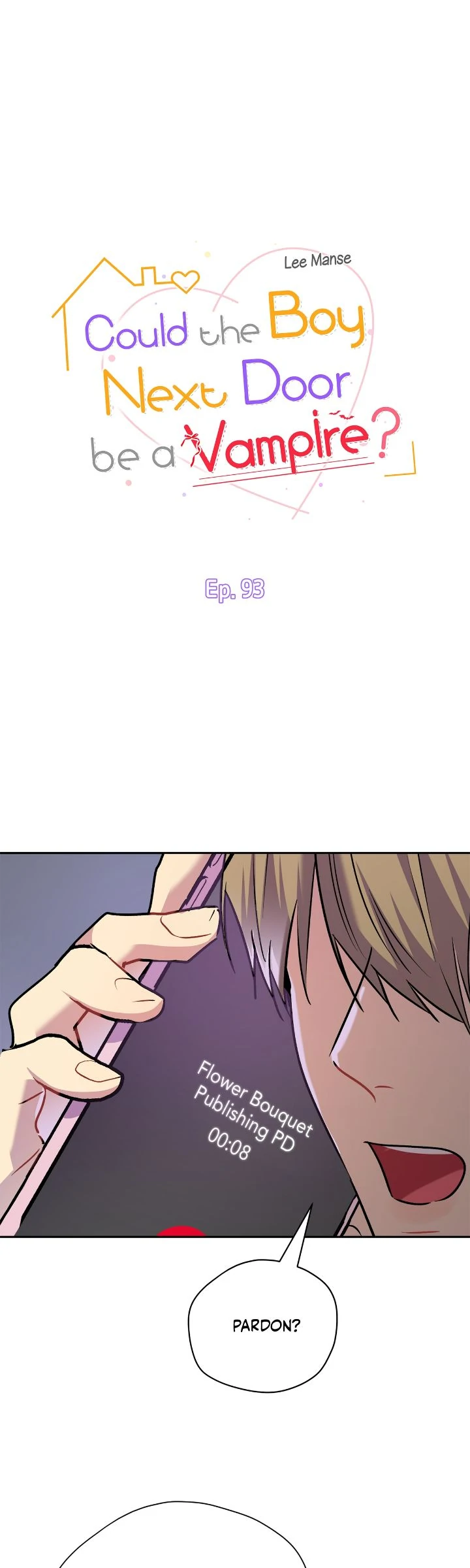 Could the Boy Next Door be a Vampire? chapter 93 page 1