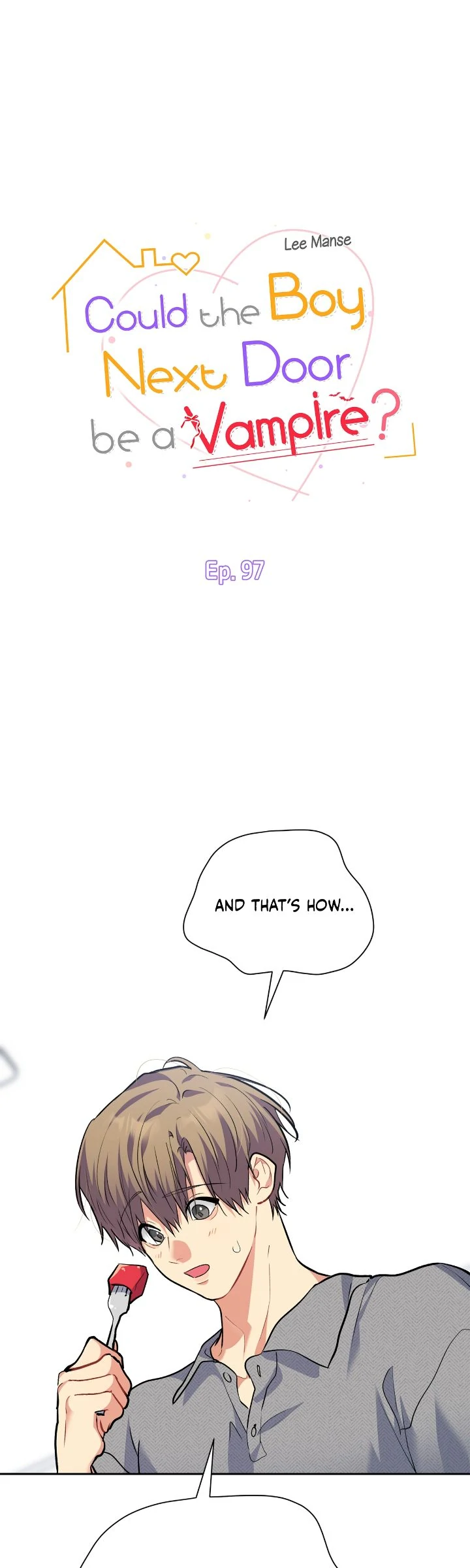 Could the Boy Next Door be a Vampire? chapter 97 page 1