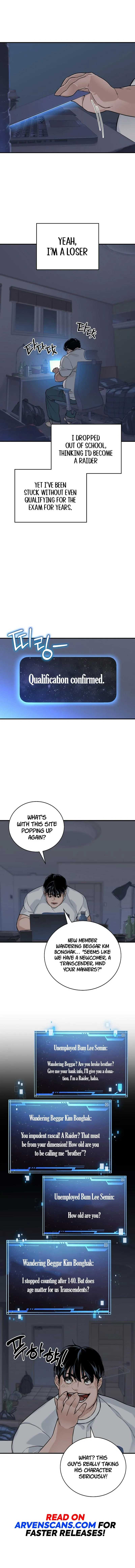The Raider chapter 1 page 9