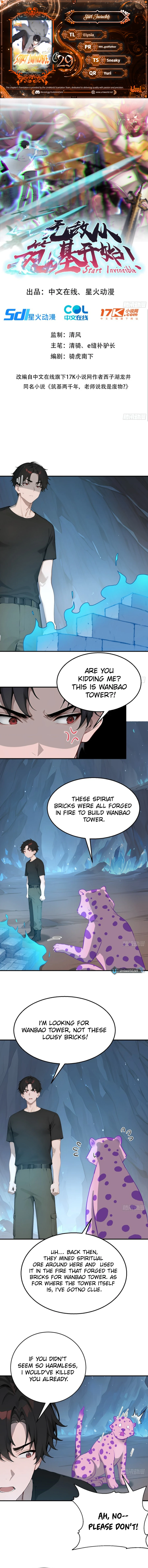 Start Invincible chapter 29 page 1