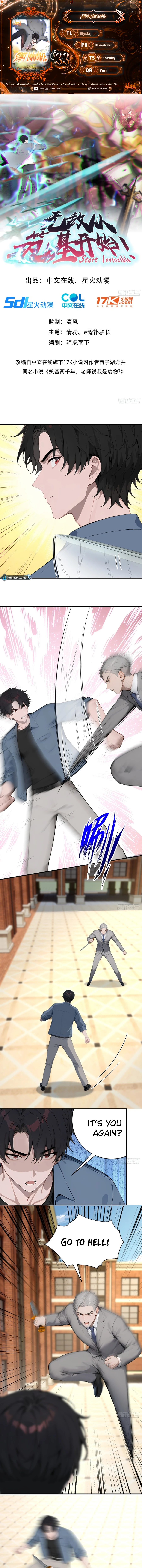Start Invincible chapter 33 page 1