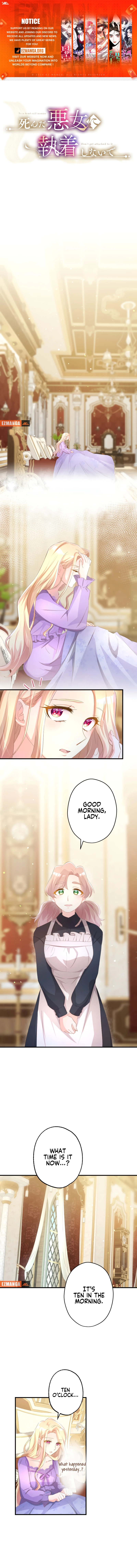 Don’t Cling To The Dead Villain chapter 29 page 1