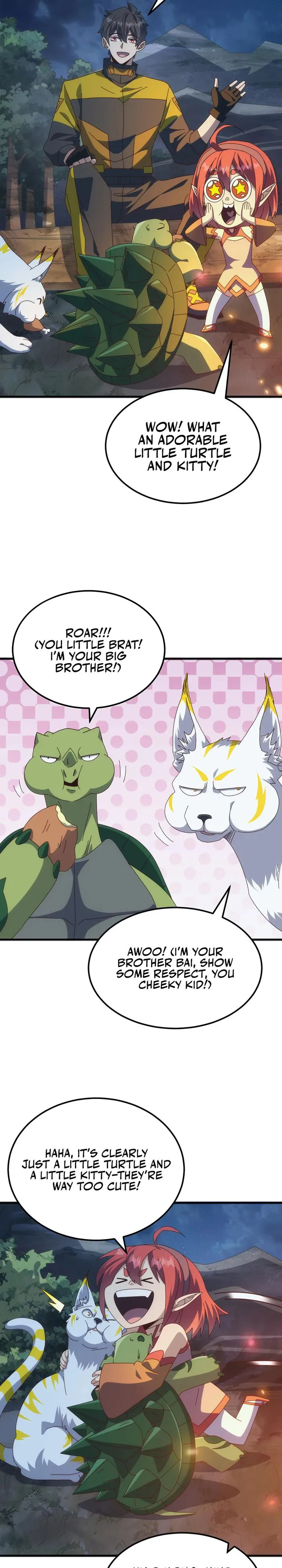 Domestication of Divine Beasts at the Beginning chapter 34 page 2