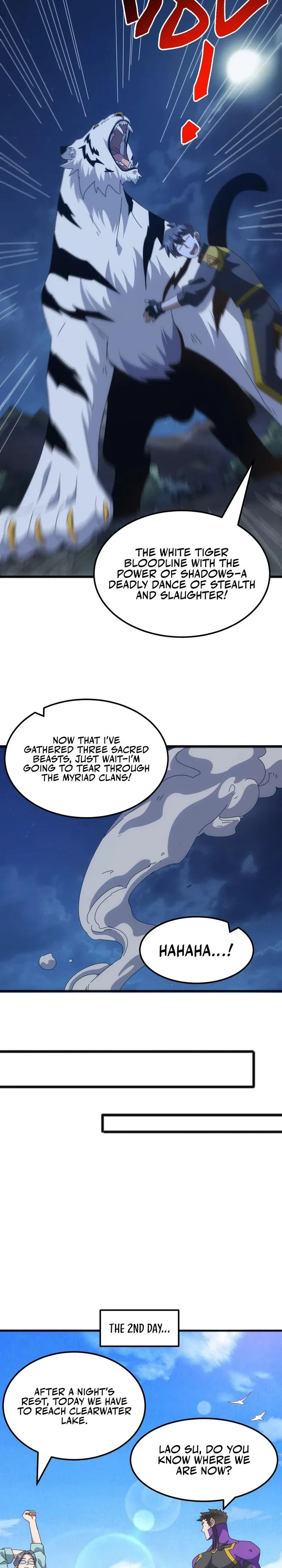 Domestication of Divine Beasts at the Beginning chapter 34 page 17